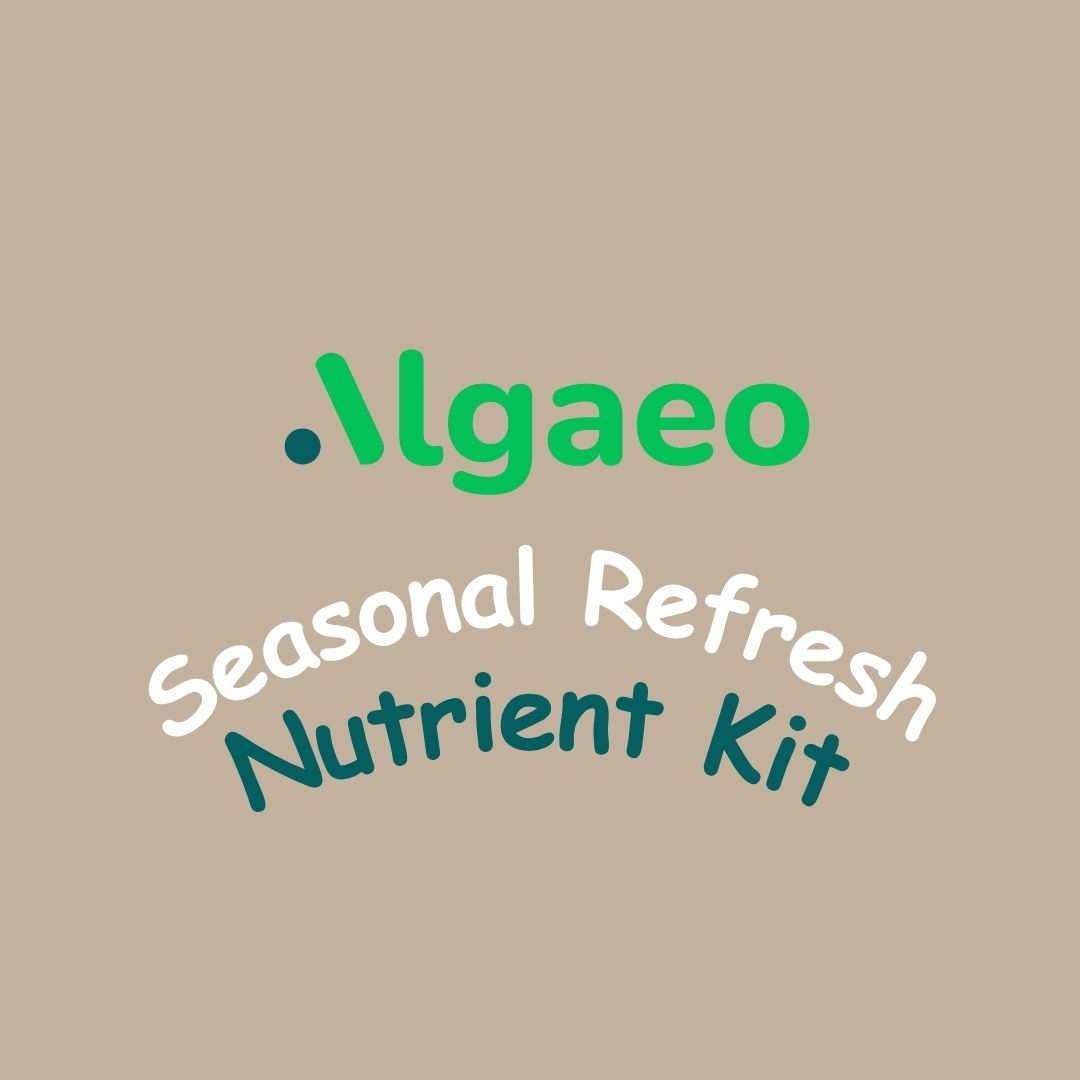 Algaeo Seasonal Refresh Chemical Kit – Nutrient & Buffer Refill for Manual Module
